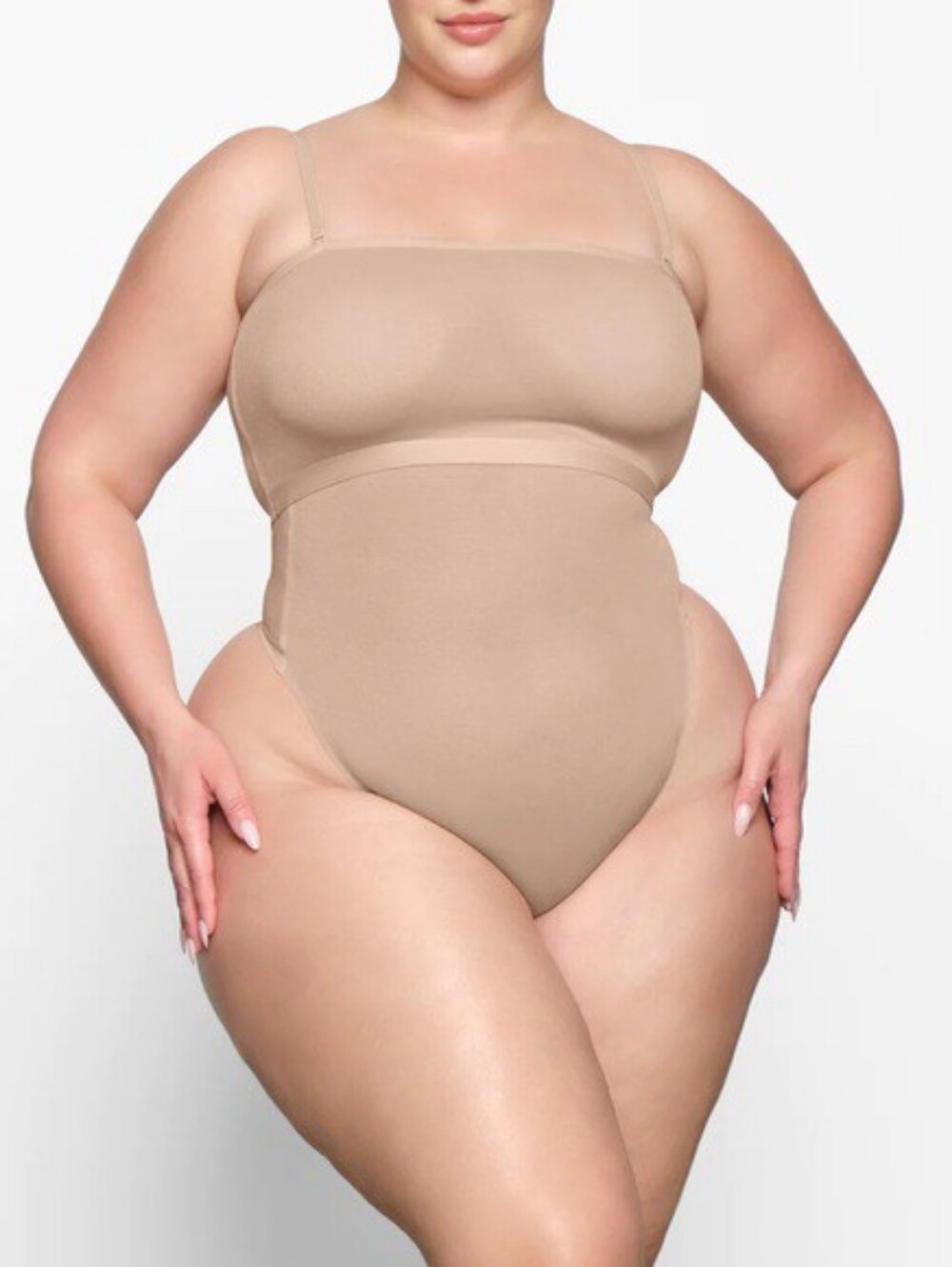 Skims Sheer Sculpt High Waisted Thong
